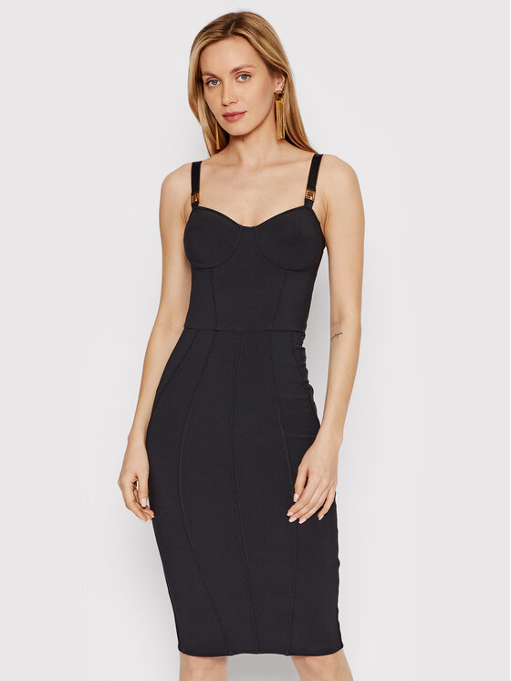 Abito da cocktail AB-066-21E2-V320 Nero Slim Fit