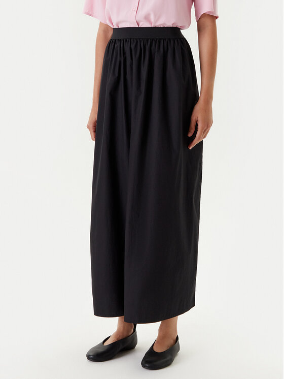 United Colors Of Benetton United Colors Of Benetton Fustă maxi 4TPUD004I Negru Regular Fit
