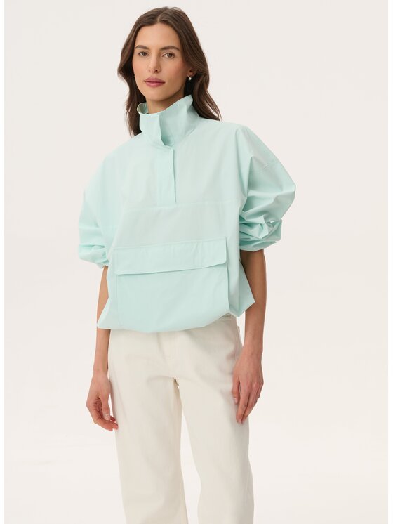 LEBRAND LEBRAND Kurtka anorak Sydney Niebieski jasny Regular Fit