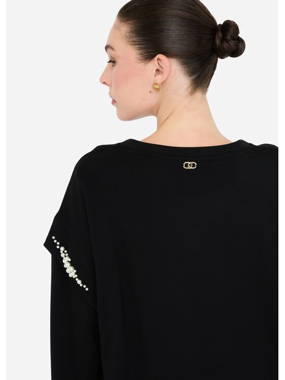 Liu Jo Liu Jo Felpa TF5153FS576M9932 Nero Regular Fit