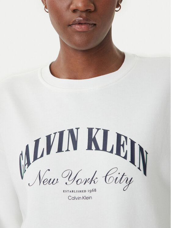 Calvin Klein Jeans Calvin Klein Jeans Hanorac Logo Graphic LV047F818G Alb Regular Fit