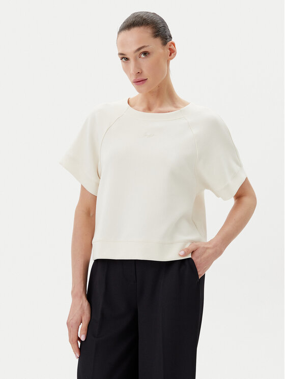 BOSS BOSS T-särk C_Emsa 50541011 Kreemjas Regular Fit