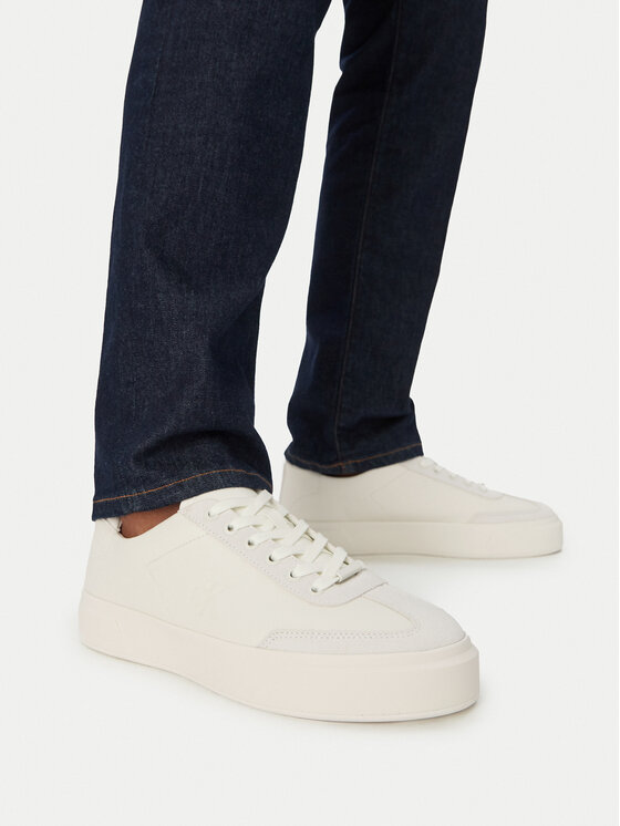 Calvin Klein Calvin Klein Αθλητικά Basket Cupsole Lup Wt Lth HM0HM02133 Λευκό