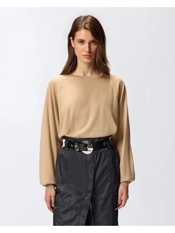 PINKO PINKO Maglione 85718 Beige Regular Fit