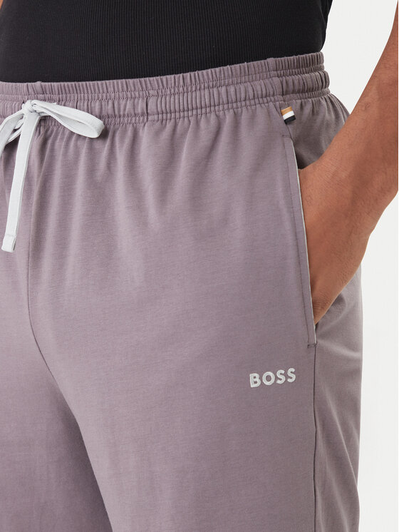 BOSS BOSS Pantaloni scurți sport Mix&Match 50515314 Violet Regular Fit
