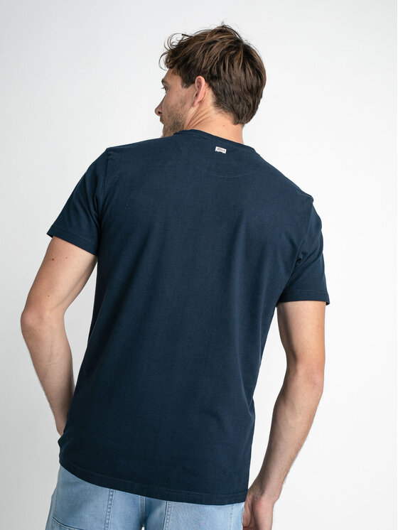 T-shirt M-1030-TSR602 Blu Regular Fit