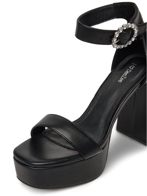 DeeZee DeeZee Sandali YD1399-6 Črna