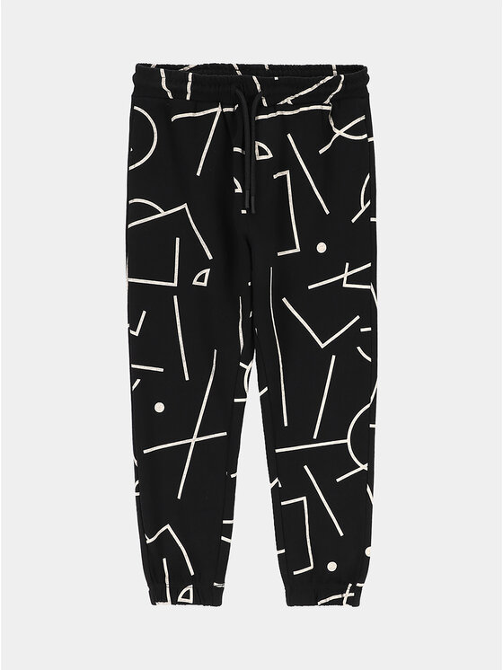 Coccodrillo Pantaloni trening ZC3120105MBK Negru Regular Fit