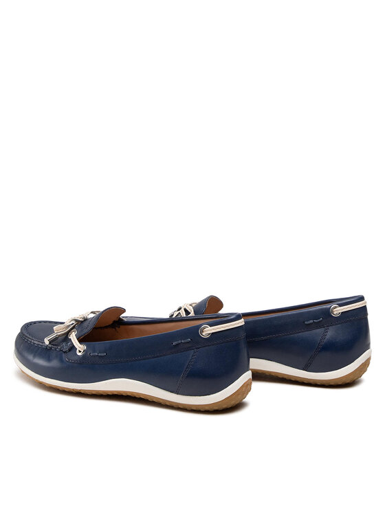 Geox Mocassins D Vega Moc B D92DNB 043BC C4EA5 Bleu marine Modivo