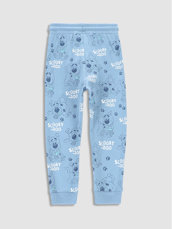 Coccodrillo Coccodrillo Spodnie dresowe WC3122101LIB Błękitny Slim Fit