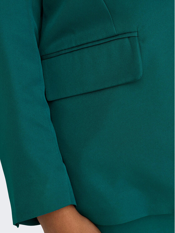ONLY Carmakoma ONLY Carmakoma Švarkas New Frey 15306759 Žalia Regular Fit