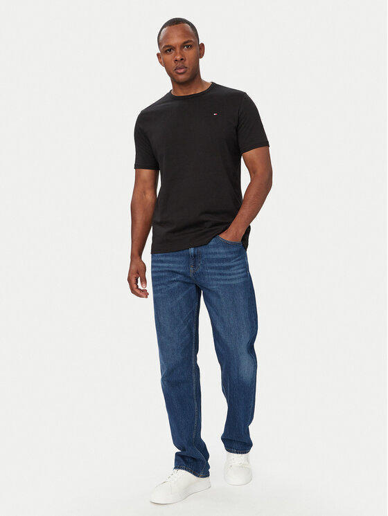 Tommy Hilfiger Tommy Hilfiger Σετ t-shirts UM0UM03933 Μαύρο Slim Fit