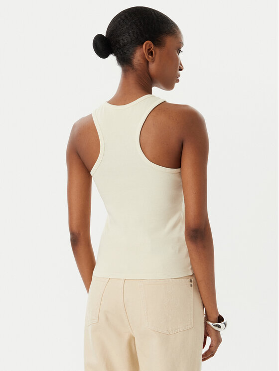 Patrizia Pepe Patrizia Pepe Marškinėliai 8M1768/J373-W413 Smėlio Slim Fit