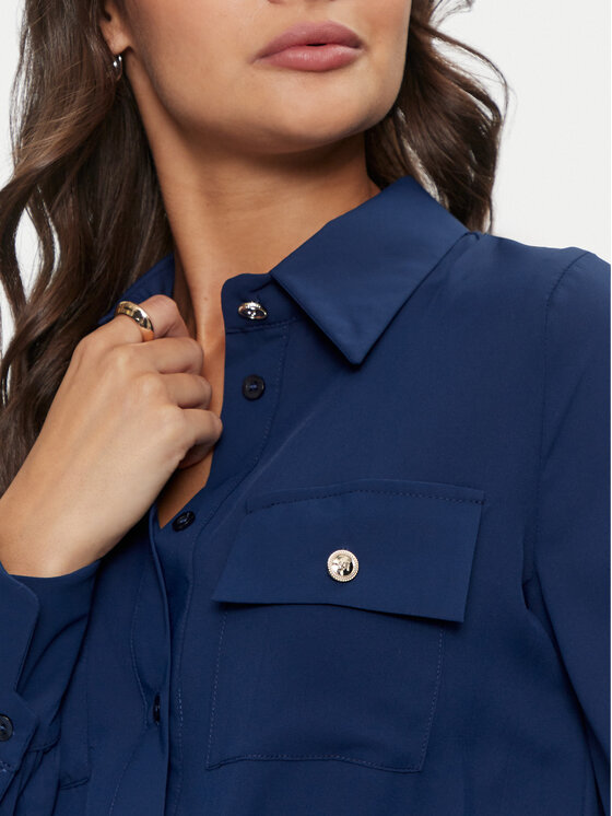 Rinascimento Rinascimento Риза CFC0120377003 Тъмносин Regular Fit