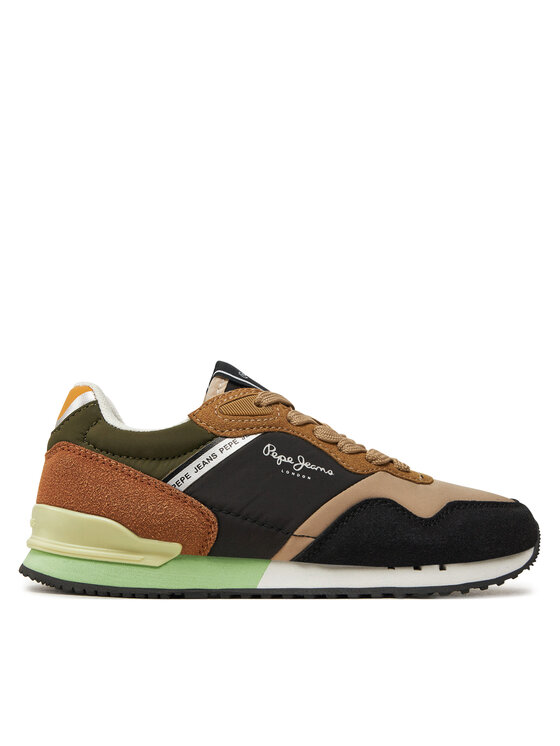 Pepe Jeans Sneakersy London Class B PBS40008 Čierna
