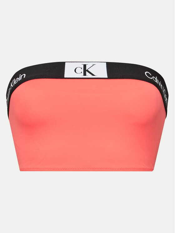 Calvin Klein Swimwear Calvin Klein Swimwear Góra od bikini KW0KW02355 Koralowy