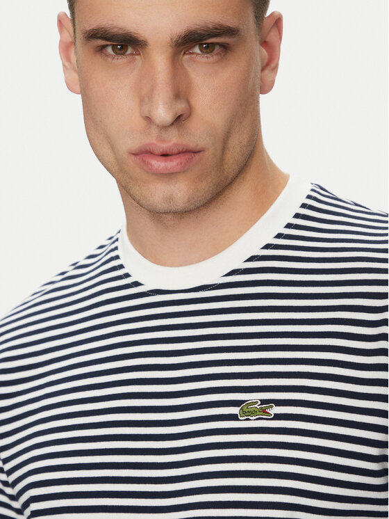 Lacoste Lacoste Tricou TH9749 Bleumarin Regular Fit