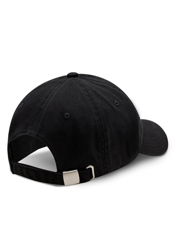 Tommy Jeans Tommy Jeans Šilterica Tjm Elongated Flag Denim Cap AM0AM12427 Crna