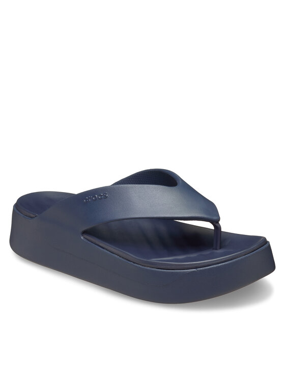 Crocs Crocs Japonki Getaway Platform Flip 209410 Granatowy