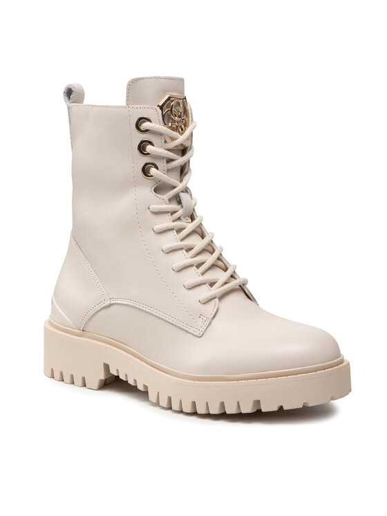 Guess Guess Ορειβατικά παπούτσια Olone FL7OLO LEA10 Μπεζ