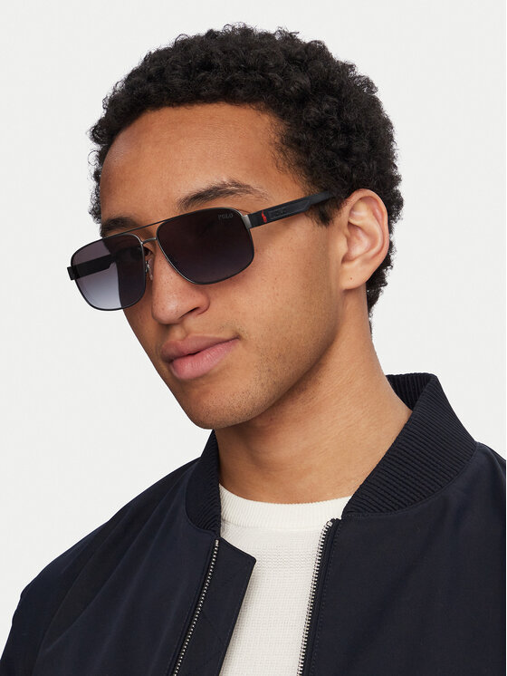 Polo Ralph Lauren Polo Ralph Lauren Saulesbrilles 0PH3165 92158G Pelēks