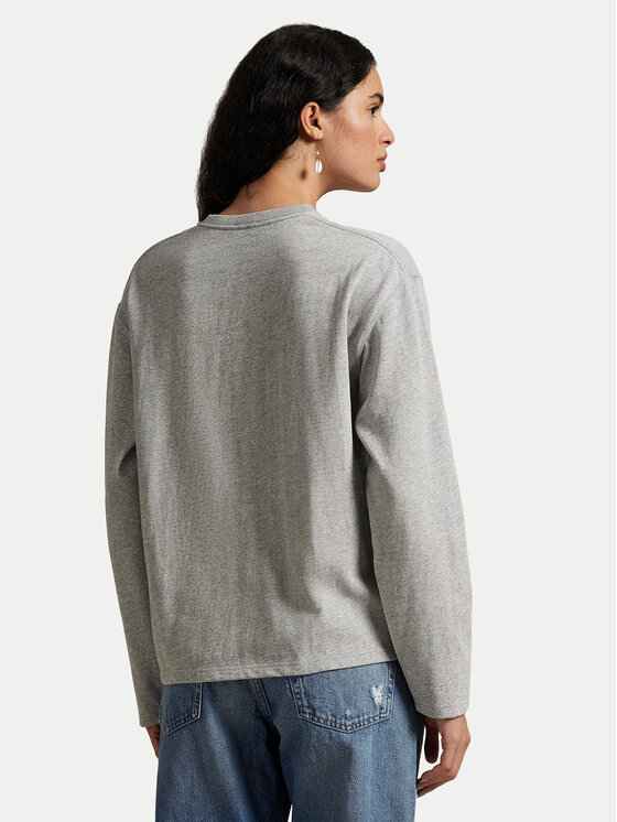 Polo Ralph Lauren Polo Ralph Lauren Halenka 211967105003 Šedá Straight Fit