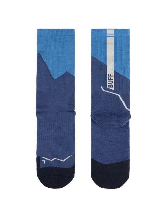 Buff Buff Calzini lunghi Merino Midweight Crew Socks Blu