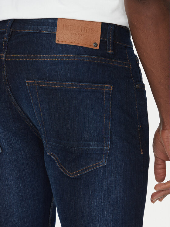 INDICODE INDICODE Farmer Tony 4779 Kék Slim Fit
