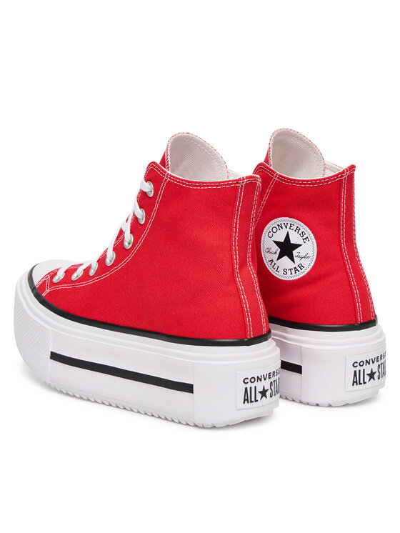 Converse Converse Scarpe da ginnastica Chuck Taylor All Star Lift Double Stack A15542C Rosso