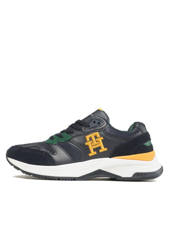 Tommy Hilfiger Tommy Hilfiger Tossud Modern Prep Mix Wl Blackwatch FM0FM04415 Tumesinine