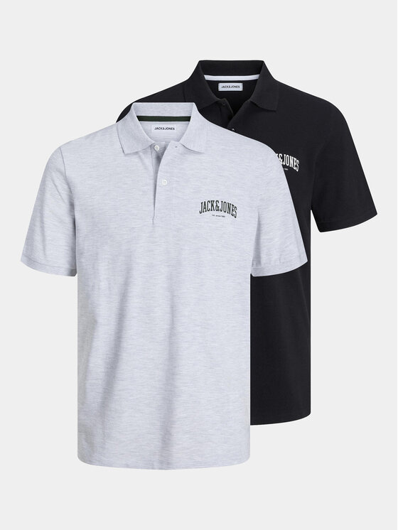 Jack&Jones Set 2 tricouri polo Josh 12257011 Colorat Standard Fit