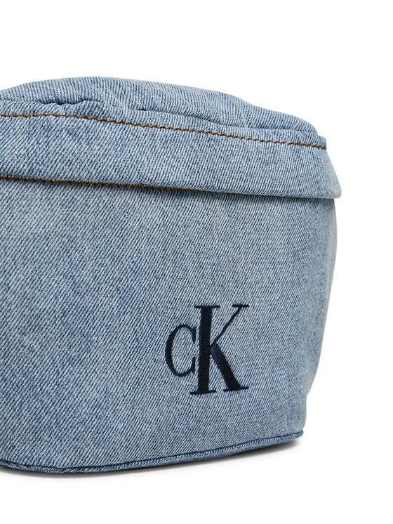 Calvin Klein Calvin Klein torba za okoli pasu Ckj Denim Waistbag LV04G3149G Svetlo modra