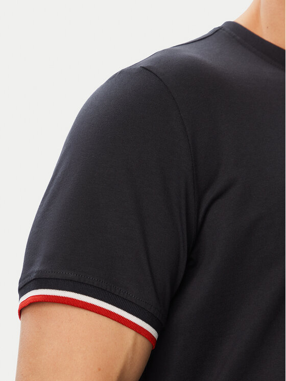 Beverly Hills Polo Club Beverly Hills Polo Club Majica P-SS26M-TS0112 Mornarsko modra Regular Fit