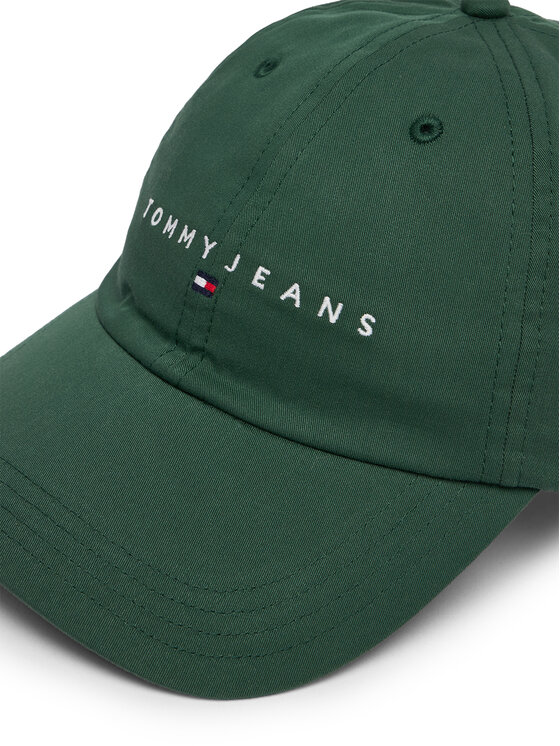 Tommy Hilfiger Tommy Hilfiger Καπέλο Jockey Linear AM0AM14198 Πράσινο