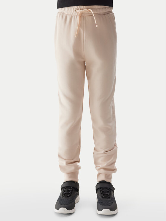 4F 4F Jogginghose 4FJWSS24TTROF587 Beige Regular Fit