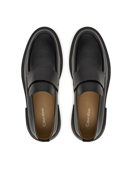 Calvin Klein Calvin Klein Loafersy Cupped Band Loafer Lth HM0HM02065 Černá