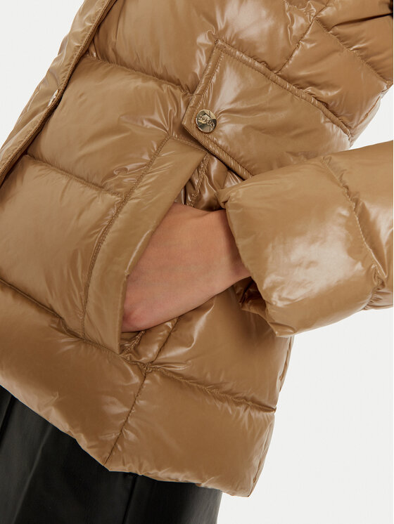 Liu Jo Liu Jo Пухено яке WF4166 T2709 Бежов Regular Fit