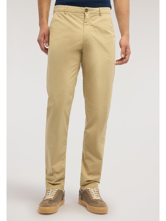 Trussardi Trussardi Spodnie materiałowe P705M300107N012 Kremowy Slim Fit