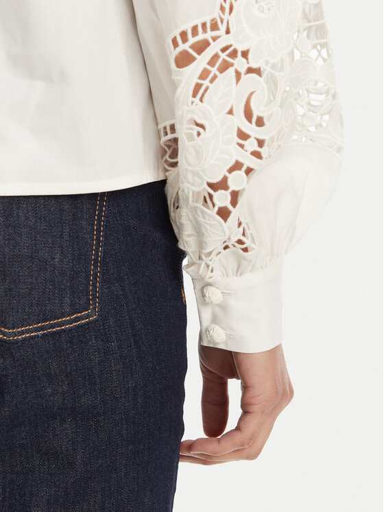 TWINSET TWINSET Košile 251TT2333 Écru Regular Fit