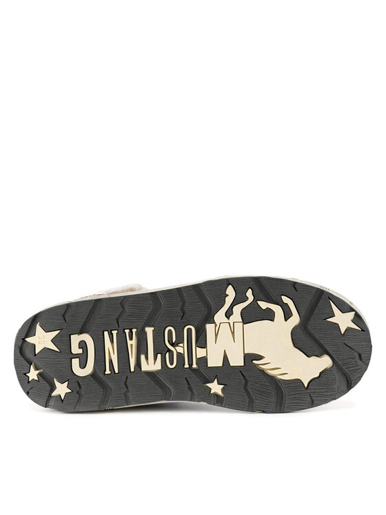 Mustang Mustang Botine 1290-607 Alb