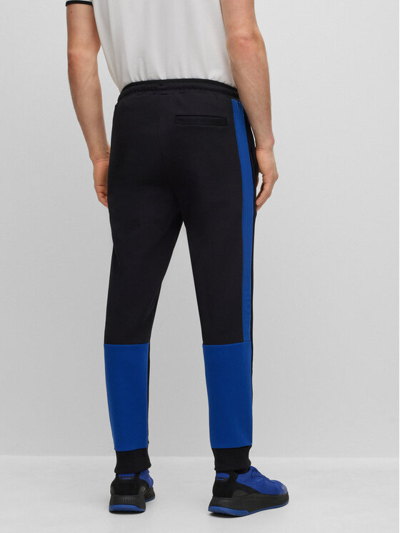 BOSS Boss Spodnie dresowe Hadiko 1 50493505 Czarny Regular Fit