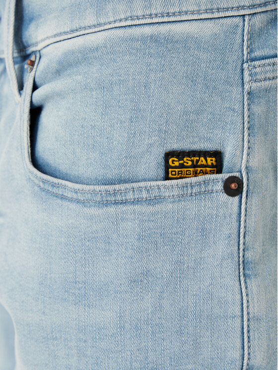 G-Star Raw G-Star Raw Džinsa bikses D10481-8968 Gaiši zila Slim Fit