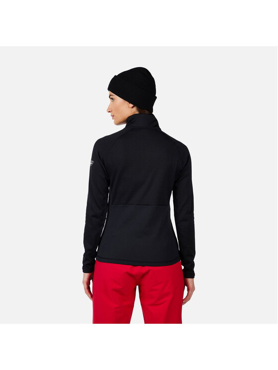 Rossignol Rossignol Polar W Blackside Mix Fz Fleece Czarny Regular Fit