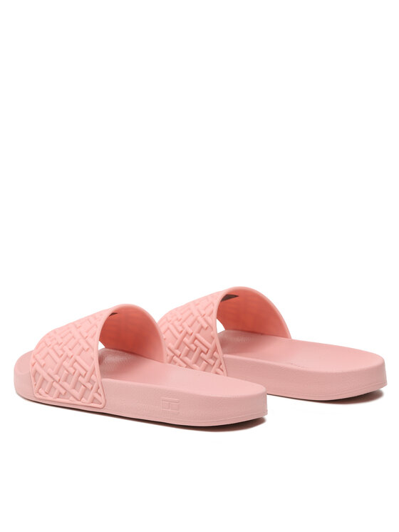 Tommy Hilfiger Tommy Hilfiger Klapki Th Monogram Pool Slide FW0FW06987 Różowy
