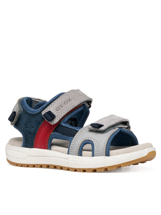 Geox Geox Sandale J Sandal Alben Boy J35AVA 01522 C1F4W M Gri