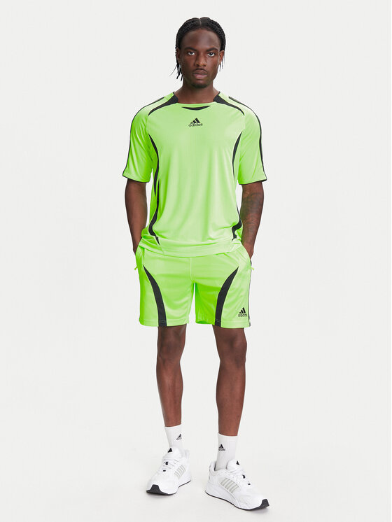 adidas adidas Tricou Teamgeist adicolor JX1538 Verde Loose Fit