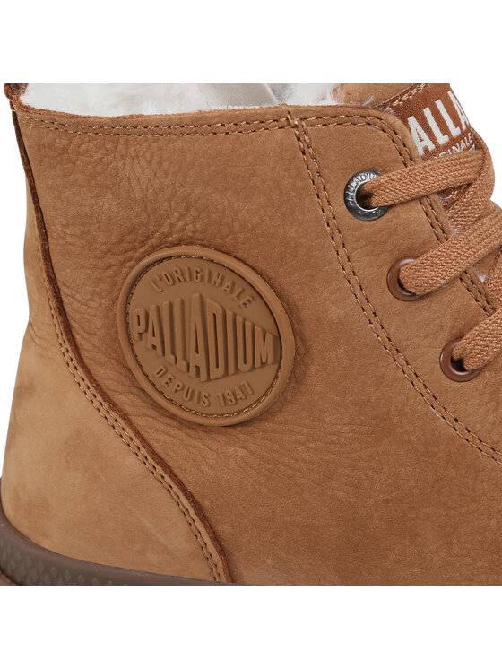 Palladium Palladium Trapery Pampa Hi Zip Wp 05982-257-M Brązowy