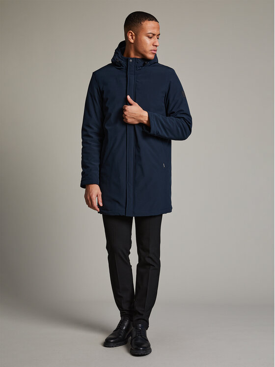 Matinique Matinique Ziemas mētelis Madeston 30205571 Tumši zils Regular Fit