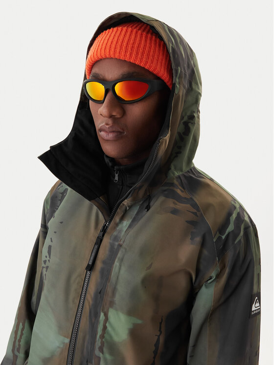 Quiksilver Quiksilver Jakna za snowboard Muldrow EQYTJ03493 Zelena Regular Fit