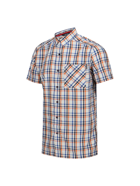 Regatta Regatta Koszula Mindano VIII Niebieski Short Fit